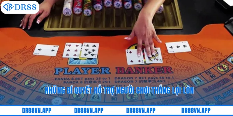 Những bí quyết hỗ trợ người chơi thắng lợi lớn